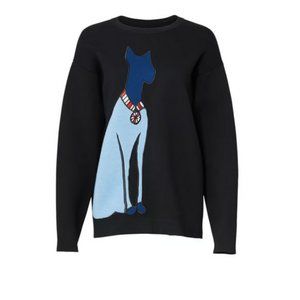 GREY Jason Wu oversized sweater embroidered cat
